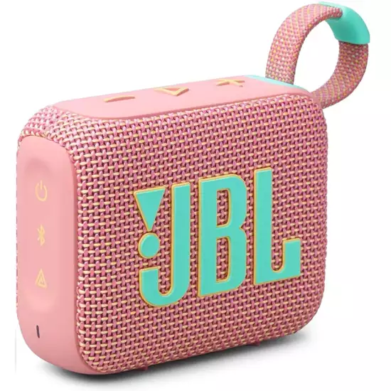 JBL Go4 Ultra-portable waterproof speaker,Pink JBL Go4 Ultra-portable waterproof speaker,Pink
