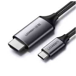 UGREEN USB-C to HDMI 4K 60Hz Cable (1.5m) (50570) UGREEN USB-C to HDMI 4K 60Hz Cable (1.5m) (50570)