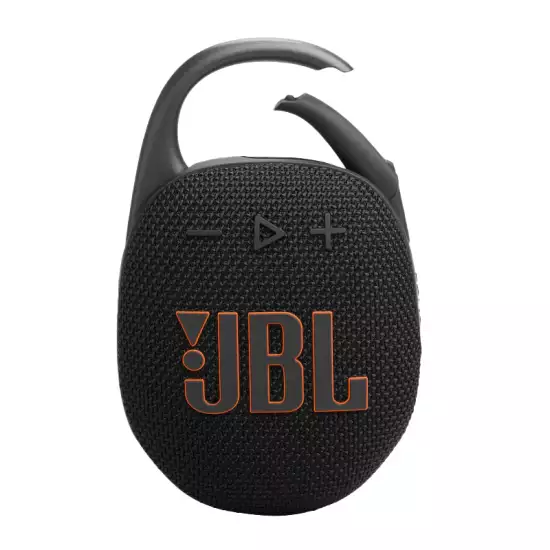 JBL Clip 5 - Ultra-Portable, Waterproof and Dustproof Bluetooth Speaker, Integrated Carabiner, Up to 12 Hours of Play, Made in Part with Recycled Materials (Black)