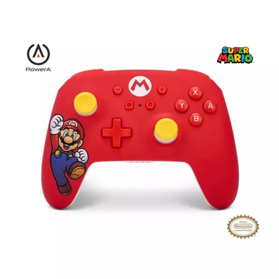 PowerA Wireless Controller for Nintendo Switch - Mario Joy
