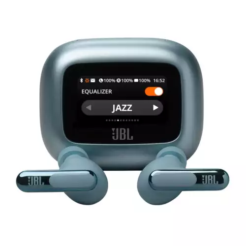 JBL Live Beam 3 Wireless Earbud Headphones - Blue