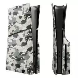 Faceplate Face Console Plate Cover Case Housing Shell for PS5 Slim (Disk Edition)- Camouflage Faceplate Face Console Plate Cover Case Housing Shell for PS5 Slim (Disk Edition)- Camouflage