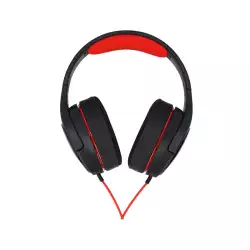 Anker soundcore strike 1 A3811H11 gaming headset, stereo sound +, sound enhancement for fps games, noise isolating mic, and cooling gel-infused cushions, gaming headset compatible with ps4, and pc, Wired