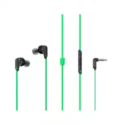 Black Shark Ear Buds Wired Earphones, HiFi Sterero 3.5mm Earbuds Headphones, 11.2mm sound driver and internal moving coil, Anti-tangle cable Gaming Earbuds with Microphone & Volume Control