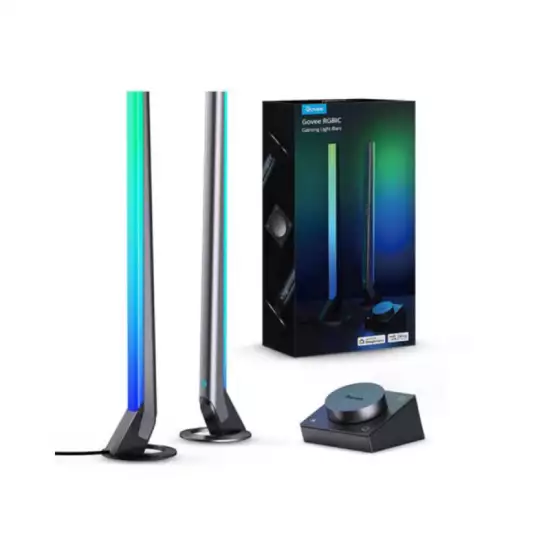 Govee RGBIC Wi-Fi Gaming Light Bars with Smart Controller Model: H6047 Govee RGBIC Wi-Fi Gaming Light Bars with Smart Controller Model: H6047
