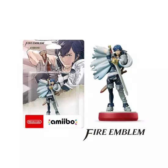 Amiibo Fire Emblem Chrom (45496352820) - (Nintendo Switch) Amiibo Fire Emblem Chrom (45496352820) - (Nintendo Switch)