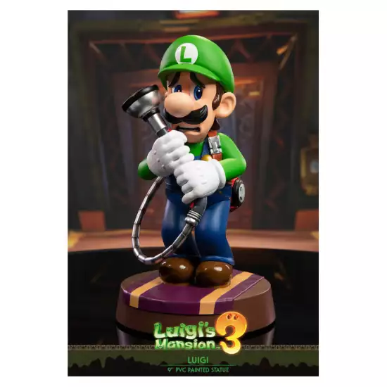 LUIGI'S MANSION 3 - LUIGI (STANDARD EDITION) PVC STATUE BY FIRST 4 FIGURES LUIGI'S MANSION 3 - LUIGI (STANDARD EDITION) PVC STATUE BY FIRST 4 FIGURES