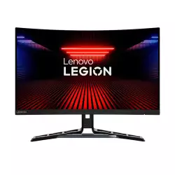 Lenovo Monitor Legion R27fc-30 Gaming Curved Monitor, 27" FHD VA Display, Up to 280Hz Refresh Rate, 0.5ms (MPRT) Response Time, 1500R Curvature, FreeSync, Adaptive Sync & G-Sync Compatible, Black