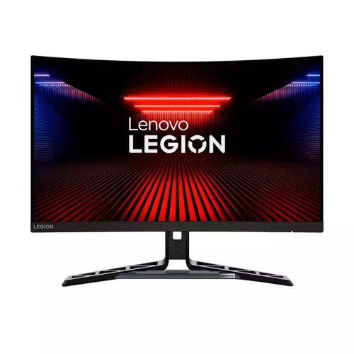 Lenovo Monitor Legion R27fc-30 Gaming Curved Monitor, 27" FHD VA Display, Up to 280Hz Refresh Rate, 0.5ms (MPRT) Response Time, 1500R Curvature, FreeSync, Adaptive Sync & G-Sync Compatible, Black