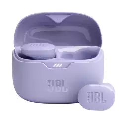 JBL Tune Buds - True wireless Noise Cancelling earbuds, JBL Pure Bass Sound, Bluetooth 5.3, 4-Mic technology for Crisp, Clear Calls, Up to 48 hours of battery life, Water and dust resistant (Purple)