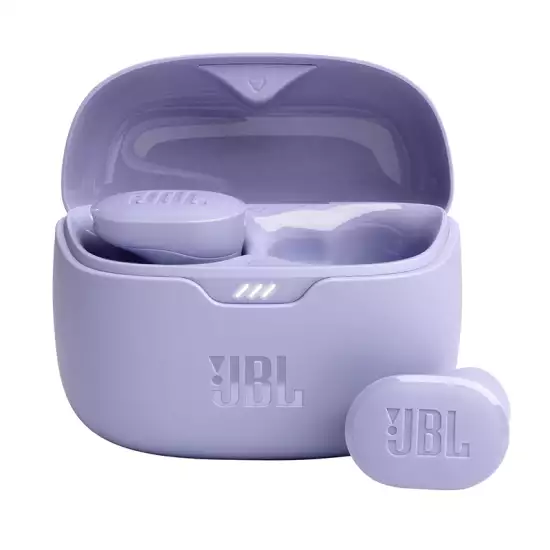 JBL Tune Buds - True wireless Noise Cancelling earbuds, JBL Pure Bass Sound, Bluetooth 5.3, 4-Mic technology for Crisp, Clear Calls, Up to 48 hours of battery life, Water and dust resistant (Purple) JBL Tune Buds - True wireless Noise Cancelling earbuds, JBL Pure Bass Sound, Bluetooth 5.3, 4-Mic technology for Crisp, Clear Calls, Up to 48 hours of battery life, Water and dust resistant (Purple)