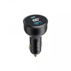 HAVIT Dual port Car CHARGER USB-C 100w