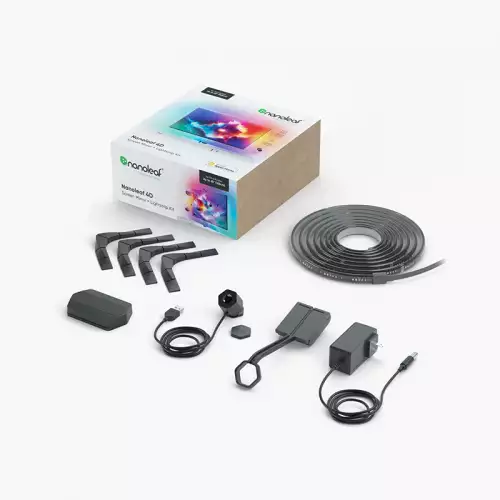 Nanoleaf 4D Screen Mirror + Lightstrip Kit (TVs & Monitors Up to 85″)