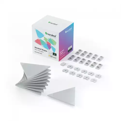 Nanoleaf Shapes Mini Triangles Expansion Pack (10 Panels) - NL48-1001TW-10PK | Nanoleaf (Open Sealed)