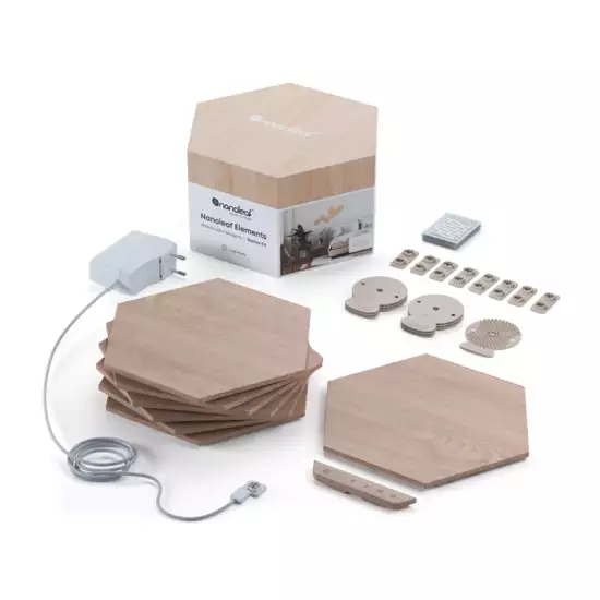 Nanoleaf Elements Hexagons Starter Kit (7 Panels) - NL52-K-7002HB-7PK | Nanoleaf