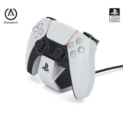 PowerA Solo Charging Station for DualSense Wireless Controller- White PowerA Solo Charging Station for DualSense Wireless Controller- White