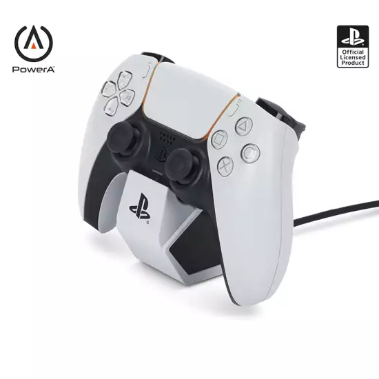 PowerA Solo Charging Station for DualSense Wireless Controller- White PowerA Solo Charging Station for DualSense Wireless Controller- White