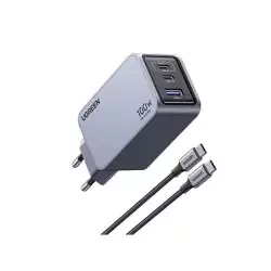 UGREEN Nexode Pro X757 3-Port 100W GaN Fast Charger Set | 25874