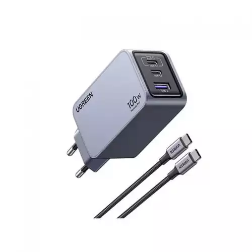 UGREEN Nexode Pro X757 3-Port 100W GaN Fast Charger Set | 25874