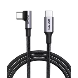 UGREEN USB C to USB C 90 Degree 100W PD Fast Charging 1M Cable | 70643