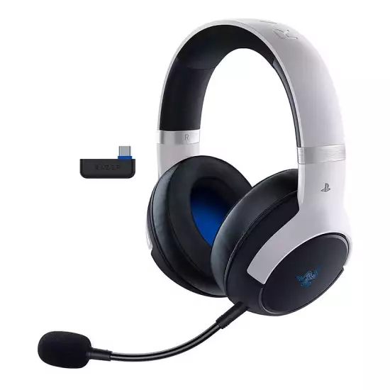 Razer Kaira Pro Wireless Gaming Headset White/Black | RZ04-04030200-R3G1 Razer Kaira Pro Wireless Gaming Headset White/Black | RZ04-04030200-R3G1