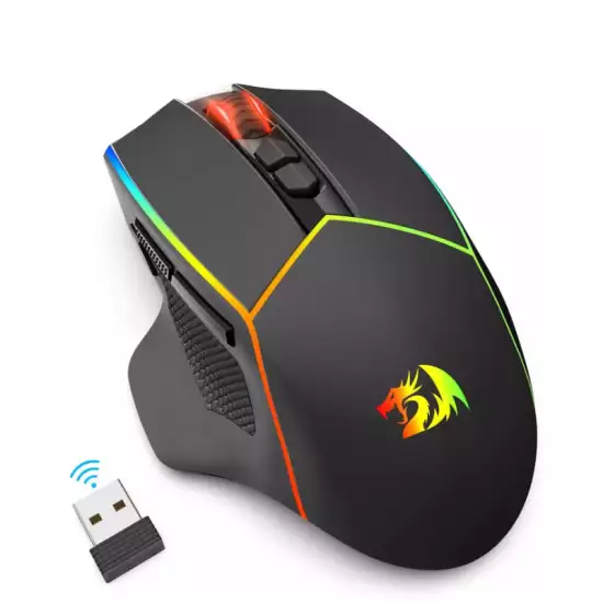 Redragon M814 AXE PRO RGB Gaming Mouse - Black Redragon M814 AXE PRO RGB Gaming Mouse - Black