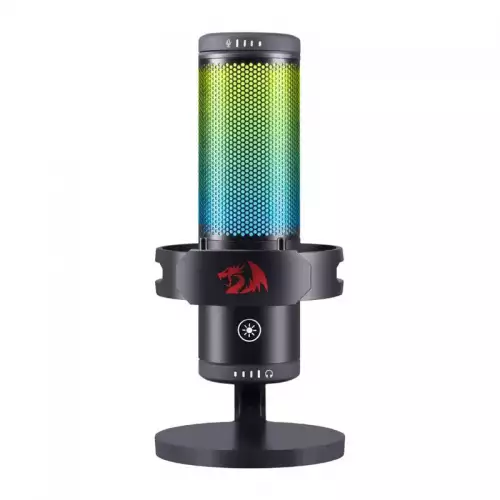 Redragon GM301 Fenris Condenser USB Streaming Microphone - Black