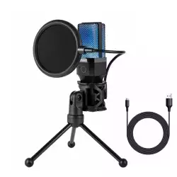 Redragon ADNE GM212 USB Streaming Microphone - Black Redragon ADNE GM212 USB Streaming Microphone - Black