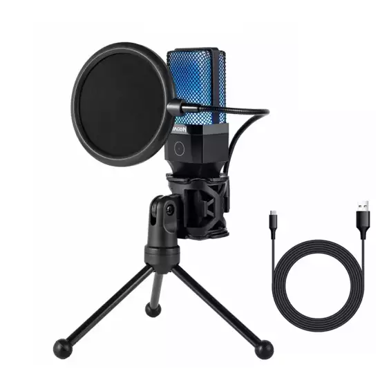 Redragon ADNE GM212 USB Streaming Microphone - Black