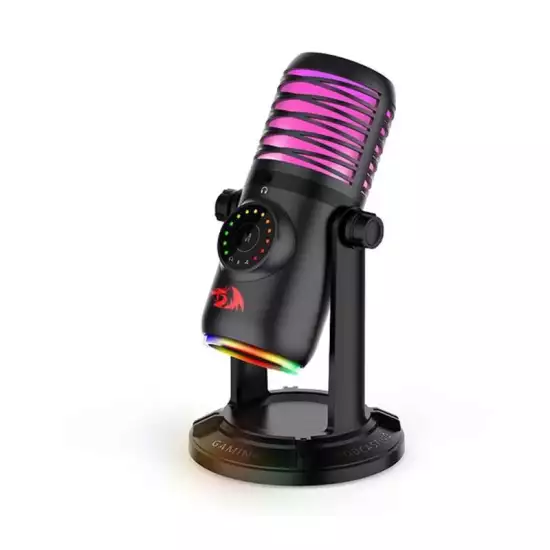 Redragon STELLARIS GM306 Omnidirectional Gaming And Streaming Microphone - Black Redragon STELLARIS GM306 Omnidirectional Gaming And Streaming Microphone - Black