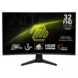 MSI MAG 32C6 32 INCH FHD 1500R Curved VA Gaming Monitor Black | 9S6-3DD41M-009