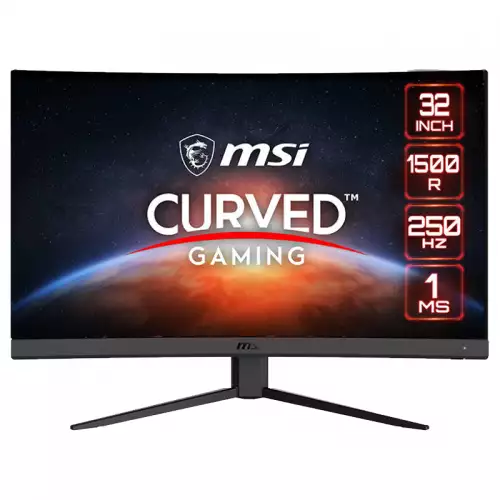 MSI G32C4X 32 INCH FHD 1500R Curved Gaming Monitor Black | 9S6-3DA61T-043