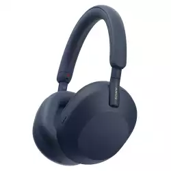 Sony WH 1000XM5 Noise Cancelling Wireless Headphones 30 hours battery life Over ear style Optimised for Alexa and the Google Assistant with built in mic for phone calls, Blue