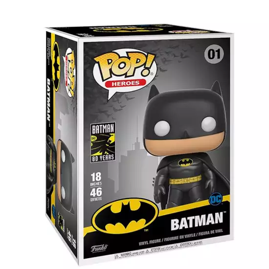FunkoPop! Heroes: DC - Batman 18 Inch Vinyl Figure 01 FunkoPop! Heroes: DC - Batman 18 Inch Vinyl Figure 01