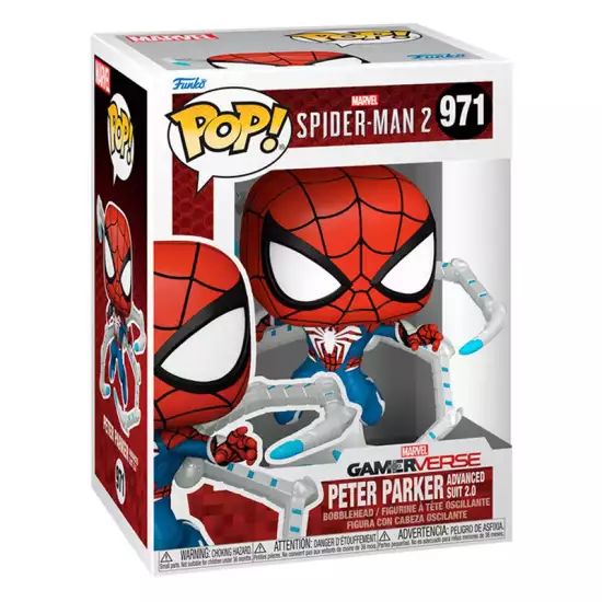 Funko Pop! Marvel Spider-Man 2 Peter Parker Advanced Suit 2.0 (971) Funko Pop! Marvel Spider-Man 2 Peter Parker Advanced Suit 2.0 (971)