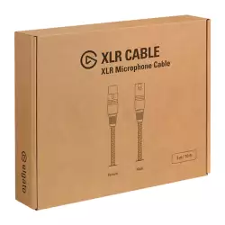 Elgato XLR Microphone Cable Male to Female 10ft/3m (Used)