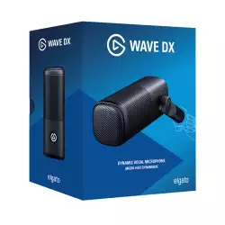 Elgato Wave DX Dynamic Microphone Black | 10MAH9901 (Used) Elgato Wave DX Dynamic Microphone Black | 10MAH9901 (Used)
