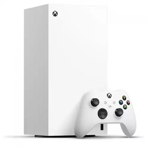 Xbox Series X Digital Edition, 8X Cores 3.8 GHz Processor, 16GB RAM, 1TB Custom SSD, True 4K Gaming Resolution, Auto Low Latency Mode, HDMI Variable Refresh Rate, AMD FreeSync, White 