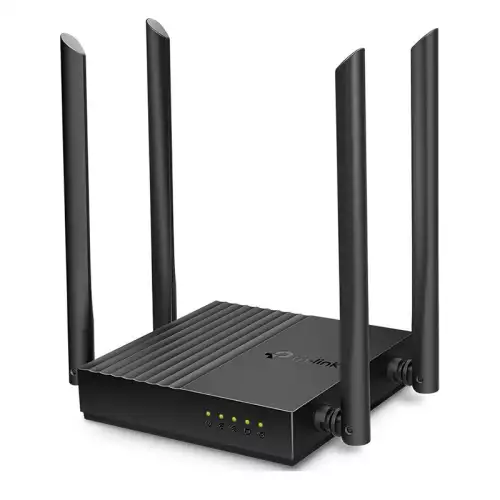 TP-Link AC1200 MU-MIMO WiFi Router Black | Archer C64 EU