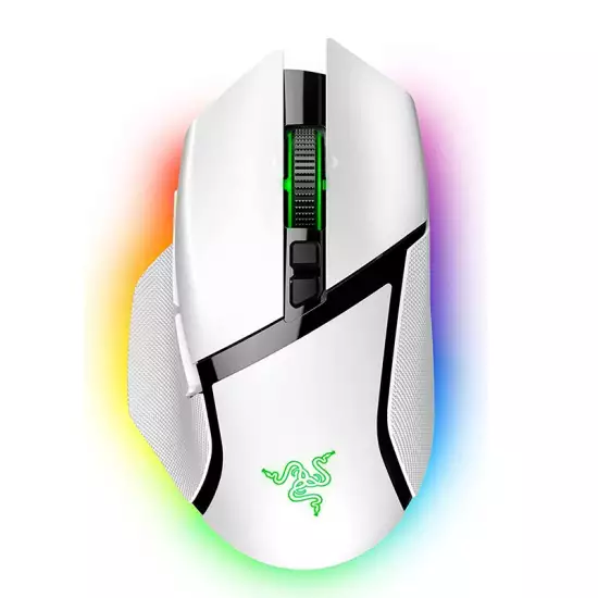 Razer Basilisk V3 Pro USB Wireless Optical Gaming Mouse White | RZ01-04620200-R3G1 Razer Basilisk V3 Pro USB Wireless Optical Gaming Mouse White | RZ01-04620200-R3G1