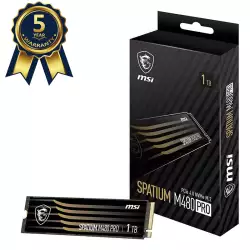 MSI Spatium M480 Pro 1TB PCIe Gen4x4 M.2 