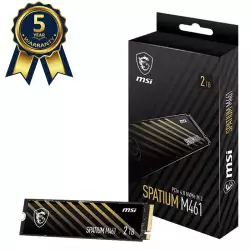 MSI SPATIUM M461 2TB PCIe 4.0 NVMe M.2