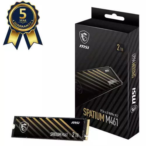 MSI SPATIUM M461 2TB PCIe 4.0 NVMe M.2