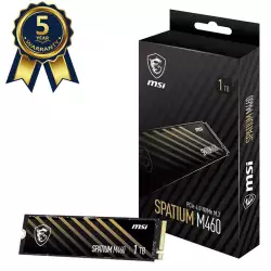MSI SPATIUM M460 1TB PCIe 4.0 NVMe M.2