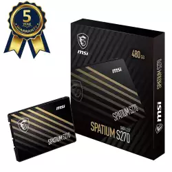 MSI Spatium S270 SATA III 2.5" 480GB Internal SSD 