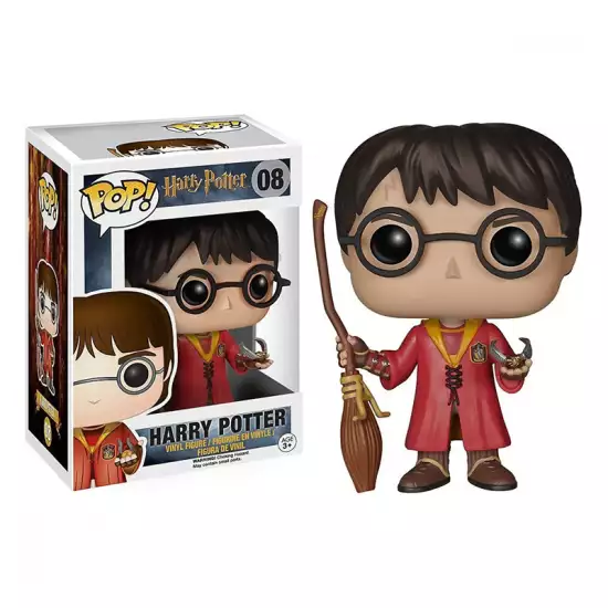 Funko Pop! Wizarding World: Harry Potter - Quidditch Harry (08) Funko Pop! Wizarding World: Harry Potter - Quidditch Harry (08)