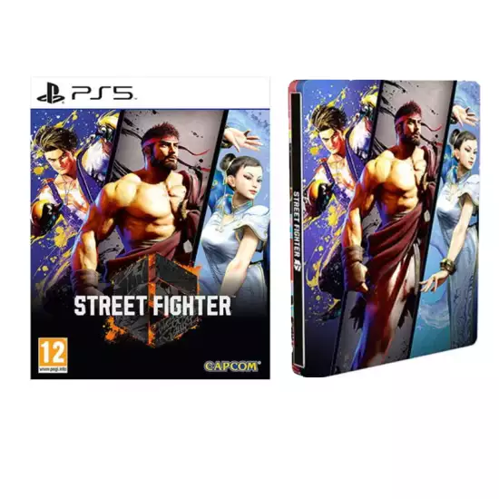 Street Fighter 6 Steel Book Edition - PS5 Street Fighter 6 Steel Book Edition - PS5