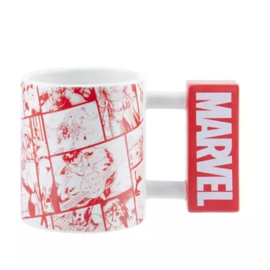 Paladone Marvel Logo Shaped Mug Paladone Marvel Logo Shaped Mug