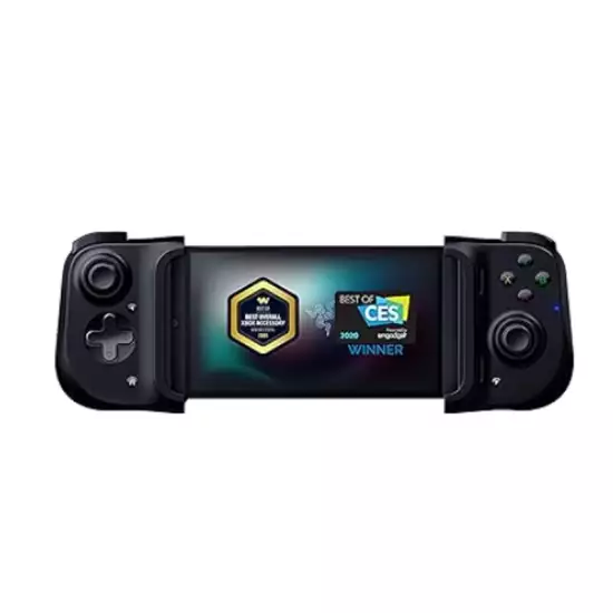 Razer Kishi Mobile Game Controller / Gamepad for Android USB-C: Xbox Game Pass Ultimate, xCloud, Stadia, GeForce NOW, Luna - Passthrough Charging - Low Latency Phone Controller Grip - Samsung, Pixel Razer Kishi Mobile Game Controller / Gamepad for Android USB-C: Xbox Game Pass Ultimate, xCloud, Stadia, GeForce NOW, Luna - Passthrough Charging - Low Latency Phone Controller Grip - Samsung, Pixel