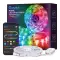 Govee 5m RGBIC LED Strip, Bluetooth Rainbow LED Room Lights, App Control and Control Box, Music and Scene Mode, 16 Million DIY Colors for Party, Bar, Room, PC Gaming